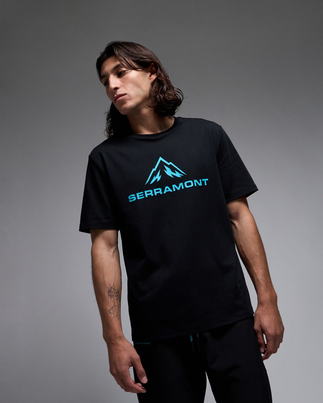 T-Shirt Serramont Velocity - Noir