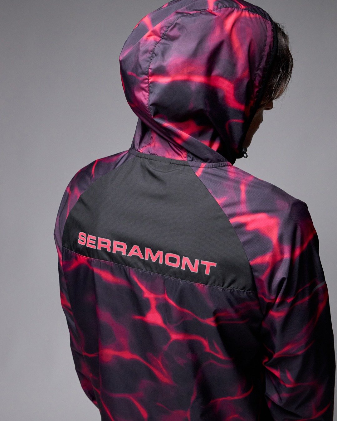 Veste Serramont Wave - Noir/Rouge