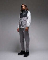 Pantalon de survêtement Running Serramont Thermodrive - Gris/Blanc/Noir