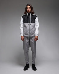 Pantalon de survêtement Running Serramont Thermodrive - Gris/Blanc/Noir