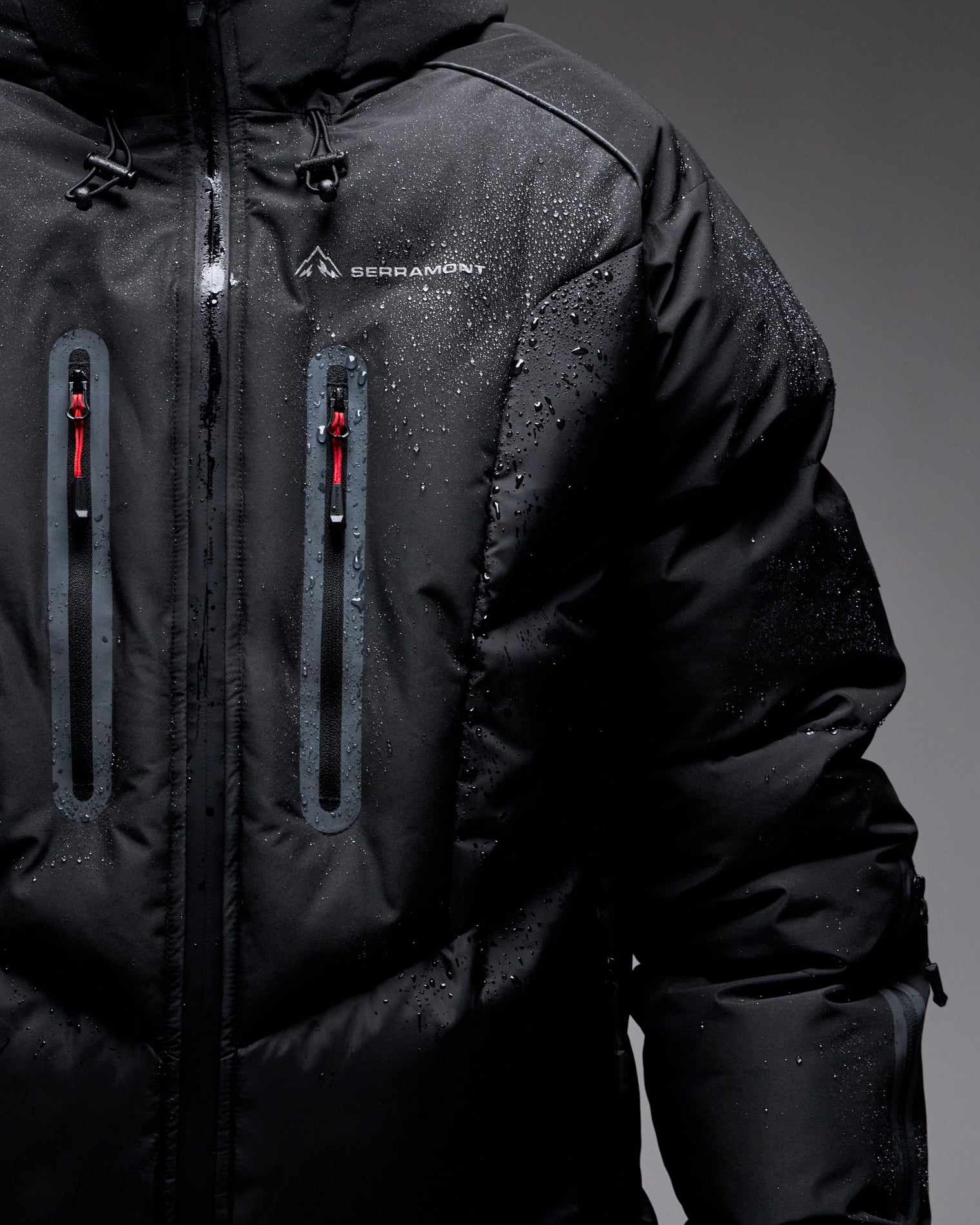 Doudoune Serramont Cross Cagoule intégrée - Noir
