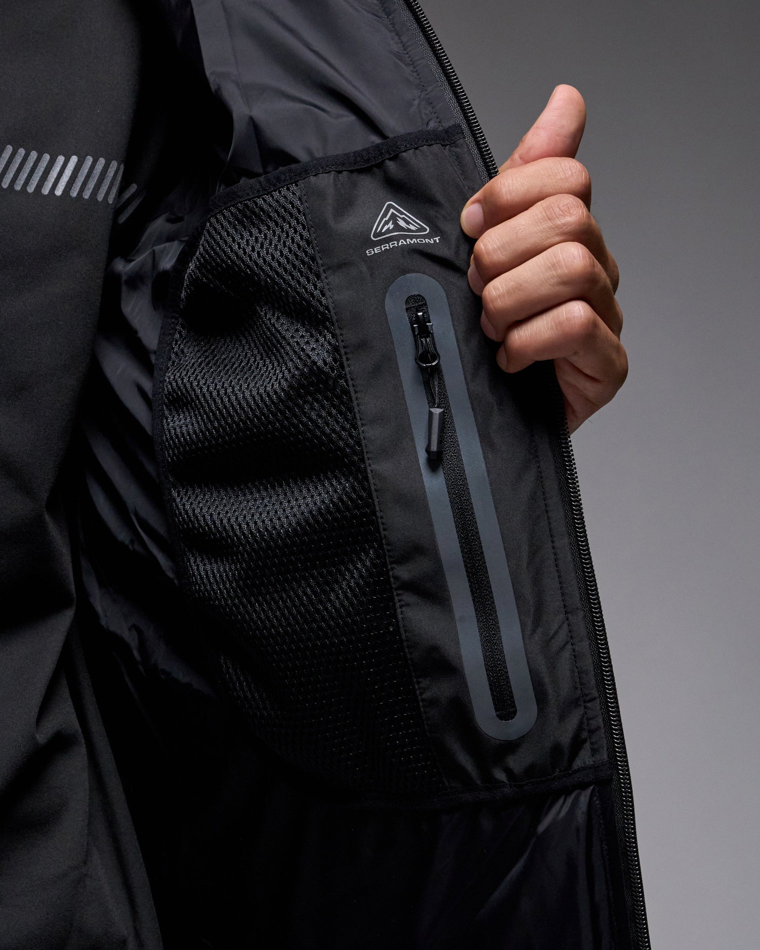 Doudoune Serramont Cross Cagoule intégrée - Noir