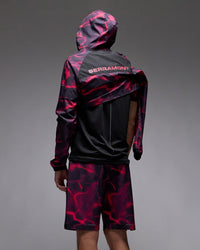 Veste Serramont Wave - Noir/Rouge