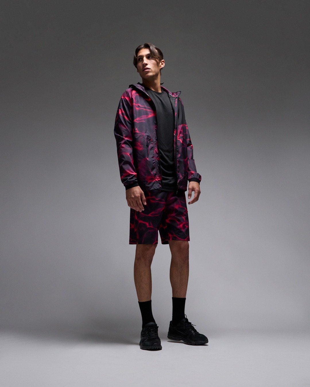 Veste Serramont Wave - Noir/Rouge