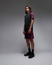 T-shirt Serramont Wave - Noir/Rouge