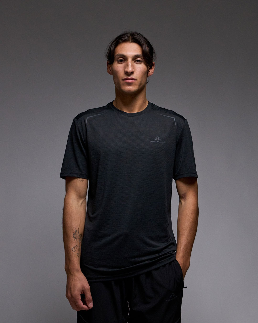 T-shirt Serramont Corepulse - Noir