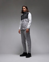 Veste de survêtement Running Serramont Thermodrive - Gris/Blanc/Noir