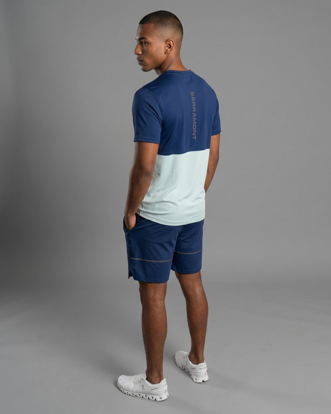 T-shirt Serramont Form - Bleu