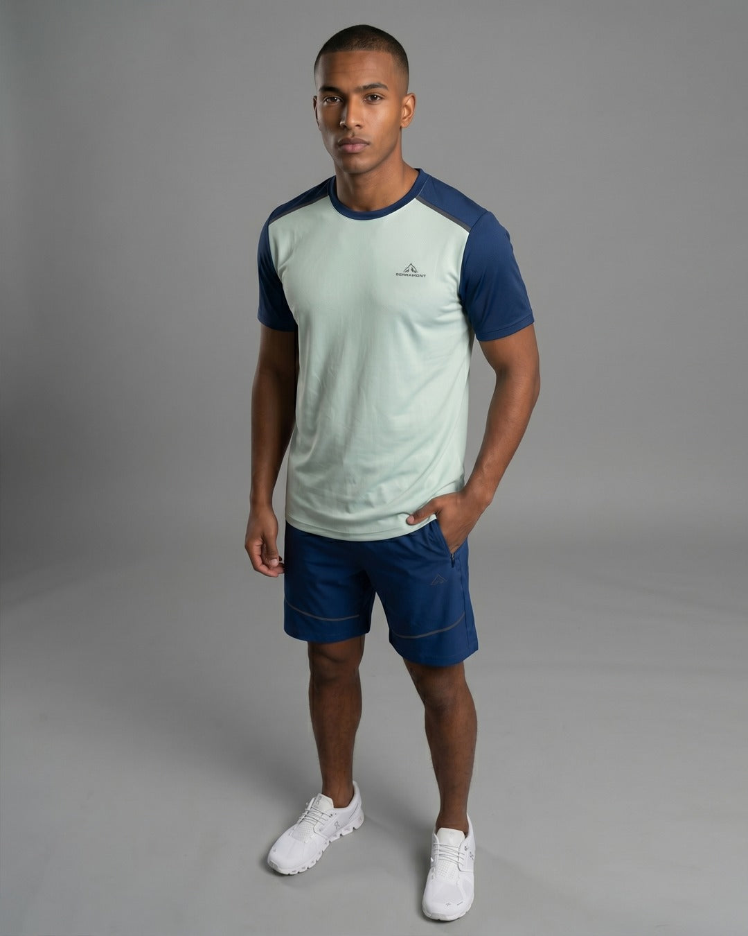 T-shirt Serramont Form - Bleu