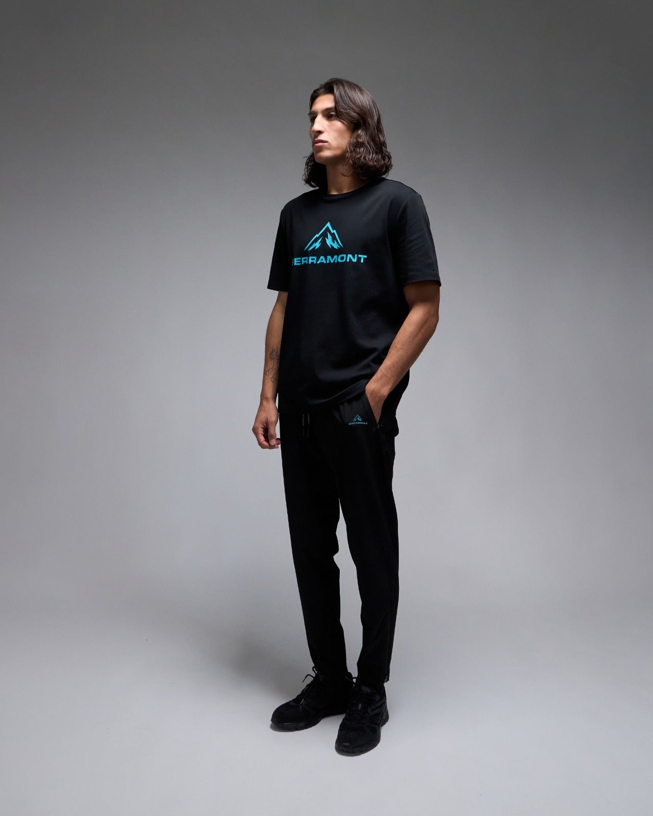 T-Shirt Serramont Velocity - Noir