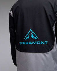Veste de survêtement Running Serramont Velocity - Noir