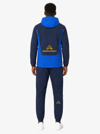 Pantalon de survêtement Running Serramont Velocity - Bleu/Orange